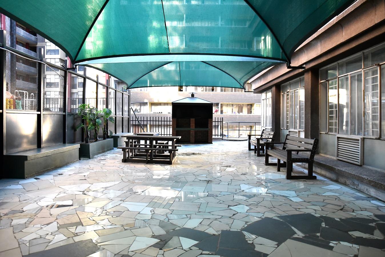 Spacious flats to let with secure parking and modern living spaces.